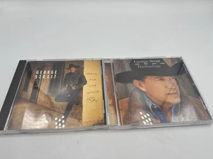 GEORGE STRAIT CD BUNDLE OF 2 Troubadour (CD, 2008) MCA Nashville - Picture 1 of 6