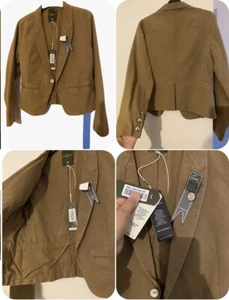 G STAR RAW (spring/summer)womens beige blazer size M BNWT - Picture 1 of 7