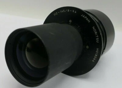 Noritsu 112-145mm F8-9.4 H018044 Industrial Zoom Lens - Camera Macro Adaptation - Image 1 of 4