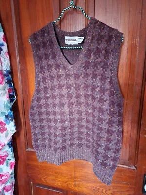 Chaleco Mcgregor de Colección Para Hombres Grande Lana Acrílico Trabajo Negocios Ropa Foto 1 de 4