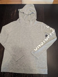 NWT Athleta Girl Unstoppable Hoodie lightweight Grey XL/14 - Picture 1 of 7