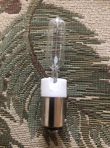 JD Type 75/CL/DC 75W Watt Clear Double Contact DC Bayonet BA15d Base T4 120V - Picture 1 of 3