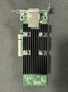 DELL T93GD 0T93GD 12GB/S SAS DUAL PORT EXTERNAL HOST BUS ADAPTER Low Profile - Picture 1 of 2