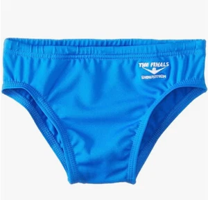 The Finals Enduro Stretch Racer Swim Briefs, Boy's Size 22, Blue NEW MSRP $24.99 - Picture 1 of 3