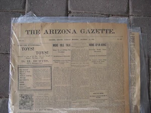 The Arizona Gazette Zeitungen - Bild 1 von 7