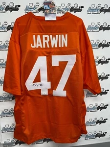BLAKE JARWIN SIGNED AUTOGRAPHED ORANGE FOOTBALL JERSEY-JSA COA DALLAS COWBOYS - Picture 1 of 6
