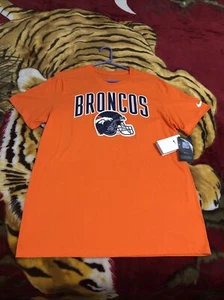 Nike Denver Broncos Team Logo T Shirt - Picture 1 of 6
