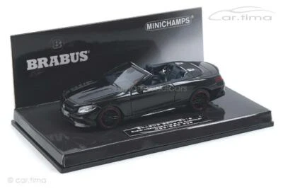 Brabus 850 S-Class Cabriolet 2016 schwarz Minichamps 1:43 437034230 - Bild 1 von 3