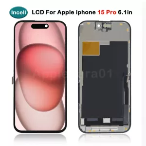 Conjunto de Pantalla LCD Incell Para Apple iPhone 15 Pro Repuesto Negro - Imagen 1 de 8