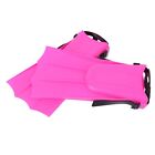A Pair Lightweight Swimming Training Fins Snorkeling Short Flippers For Di GF0