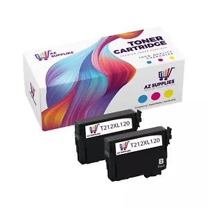 EPSON wiederaufbereitete Tintenpatrone für T212XL120 HOHE ERGIEBIGKEIT schwarz 2 Stück WorkForce - Bild 1 von 7