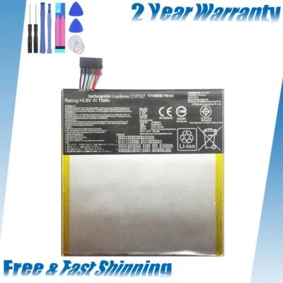 C11P1327 Battery for Asus Memo Pad 7 ME170C K017 FE170CG K012 tablet(3.8V 15Wh) - Image 1 of 4