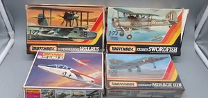 Kit 1:72 lotto di 4 aerei Matchbox confezione originale #A61 - Foto 1 di 16