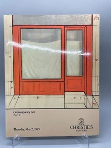 Christie's Auction Catalog Contemporary Art II May 1985 Paperback Book, Warhol - Imagen 1 de 18