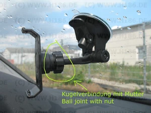 #18 Halter kompatibel mit Garmin Nüvi 205 250 255 260 270 200W 205W 250W 255W - Bild 1 von 1