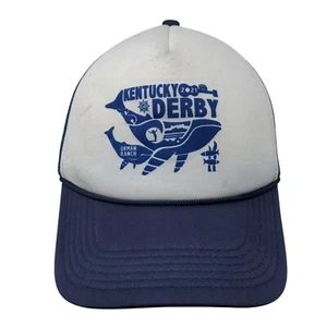 Kentucky Derby 2021 Orman Ranch Snapback Trucker Hat Blue OSFA Mesh Back Rope - Picture 1 of 9