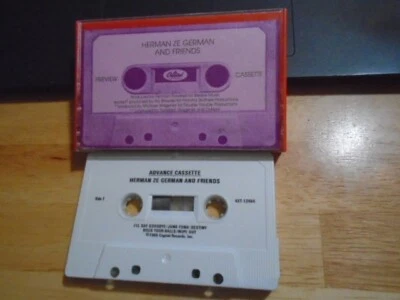 RARE PROMO Herman Ze German CASSETTE TAPE Scorpions DOKKEN Ratt Great White ROCK Foto 1 de 2