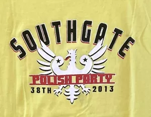Southgate 38th Annual Polish Party T Shirt Event T Shirt Mens VTG XL T Shirt - Picture 1 of 2