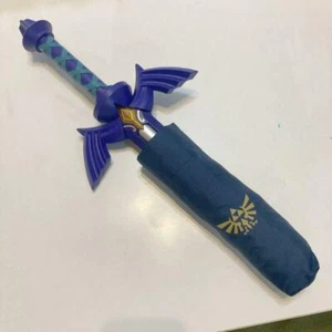 The Legend of Zelda Master Espada juego paraguas plegable Hyrule estilo de vida juguete raro - Imagen 1 de 12