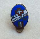 Distintivo Us Novese Novara Calcio Football Serie A 1927 Pin Badge