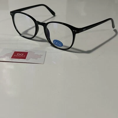 Blue Light Blocking Anti Glare Unisex Round Frames Glasses Of Switzerland