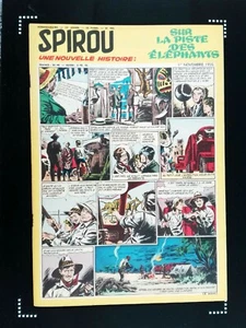 SPIROU 968   Franquin  Jourdan Lucky Luke Johan 1 Novembre  1956 - Imagen 1 de 2