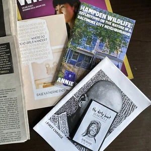 18 Item Zine Lot - DIY - Music - Politics - Punk - Comics - Fanzine - Newspaper - Picture 1 of 10