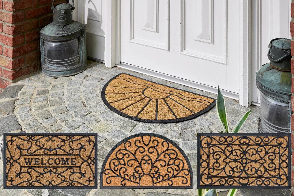 Türmatte Coco Deluxe Outdoor Flur Eingang Fußmatte außen Kokos Matte rutschfest - Bild 1 von 1
