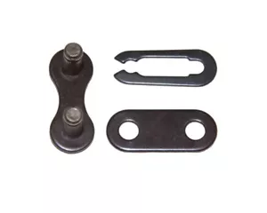 KMC BRANDED 1 SPEED BICYCLE MASTER/CONNECTOR LINK 1/2 X 1/8 BLACK. - Picture 1 of 1