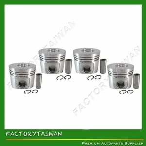 Piston Set STD 88mm for Yanmar 4TNV88 (100% Taiwan Made) x 4 PCS - Picture 1 of 7
