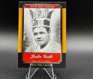 2001 Upper Deck Legends BABE RUTH #42 - New York Yankees - NM/MT - Picture 1 of 2