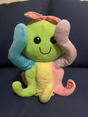 Peluche Giggles International Limited Peek a Boo 10" pulpo habla risitas movimientos Foto 1 de 4