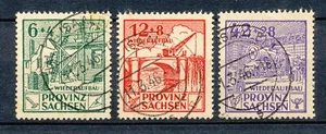 Provinz Sachsen 87 - 89 A gebruikt - Picture 1 of 1