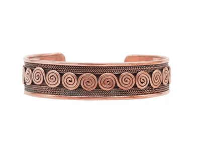 Armreif, Kupfer, Nepaldesign 4   102271 - Bild 1 von 4