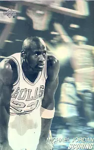Michael Jordan Award Winner Holograms 1991 Upper Deck #AW1 Chicago Bulls NBA - Picture 1 of 2