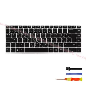 Slovenian Backlit Keyboard for HP EliteBook 840 G5/840 G6/846 G5/745 G5/745 G6 - Picture 1 of 6