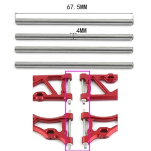 4x67.5mm Swing Arm 45# Steel Hinge Pin For ARRMA 1/8 6S KRATON/SENTON/TYPHON - Picture 1 of 5