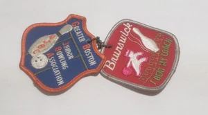 Insolite toppe da bowling vintage Brunswick vintage dieci spille bowling - Foto 1 di 2