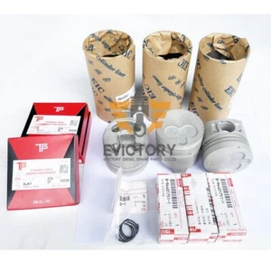 For Isuzu 3LB1 rebuild overhaul kit piston ring liner gasket bearing +6pcs valve - Foto 1 di 4