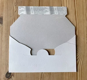 100 CD-Versandtaschen RATIOFORM mit Fenster / für CDs mit Begleitschreiben NEU - Bild 1 von 6