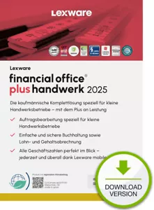 Lexware Financial Office Plus Handwerk 2025, ABO-Version; Download - Bild 1 von 1