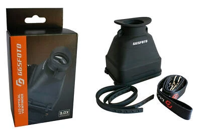 GGS LCD Optical Viewfinder 3x Magnifier LOUPE (S8) UNIVERSAL FITMENT, attach wit - Image 1 of 4