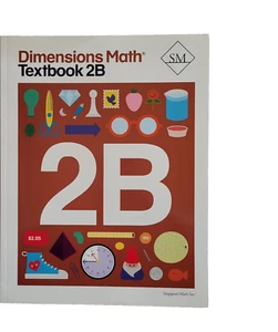 Dimensions Math Textbook 2B ; Singapore Math Inc. - Bild 1 von 2