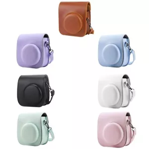 Full Cover Resistant Anti-Dirt PU Camera Storage Bag for Fujifilm Instax Mini 12 - Picture 1 of 11