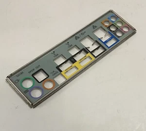Motherboard I/O Back Plate Cover Case Shield - A12 - Picture 1 of 1