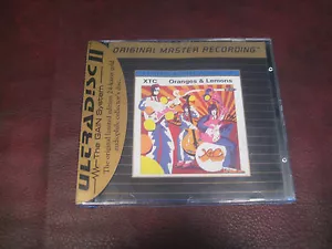 XTC ORANGES AND LEMONS RARE SEALED MFSL 24 KARAT GOLD ULTRADISC II AUDIOPHILE CD - Picture 1 of 1