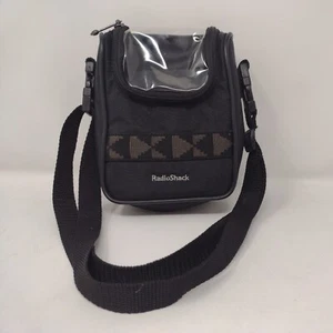 Vintage Radio Shack Portable Radio Camera Bag with Divider Clear Pouch Zipper - Picture 1 of 6