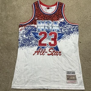 Michael Jordan 1991 All-Star East Trikot Mitchell & Ness Hartholz Klassiker groß - Bild 1 von 10