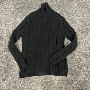 Express Made In Japan Knitted Womens M Fall/Winter Black Turtleneck - Picture 1 of 10