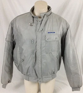 Gray Michellin Heavy-Puffy Coat Swingster Men's XXL Made in USA - Picture 1 of 12